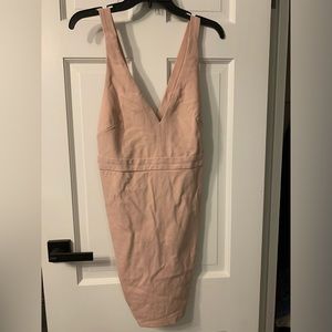 Lulus Peach Strappy Dress